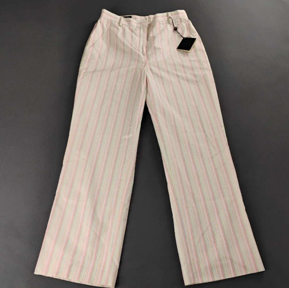 Brooks Brothers Advantage Chino Pants Women's Size 4 Pockets Zipper 100% Cotton